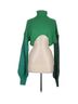 MANIERE DE VOiR Solid Green Pullover Sweater Size M - photo 1