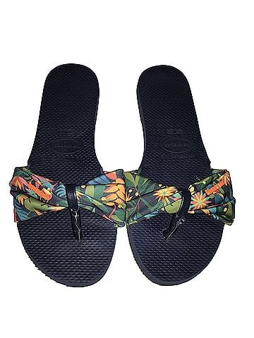 Havaianas You Saint Tropea Tropical Flip Flops (view 1)
