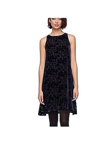 Eileen Fisher Velvet Vines Burnout Casual Dress (view 1)