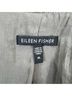 Eileen Fisher 80% Silk 20% Acrylic 100% Silk Solid Gray Silver Blazer Size M - photo 3