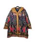floryday 100% Polyester Print Blue Coat Size XXL - photo 1