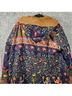 floryday 100% Polyester Print Blue Coat Size XXL - photo 11
