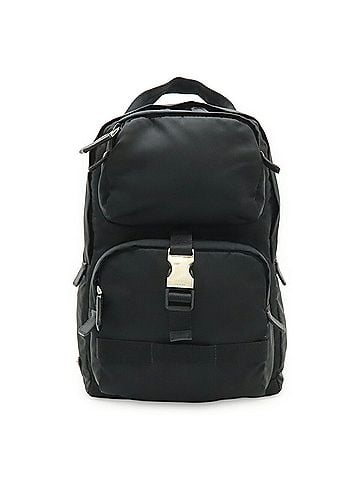 Prada PRADA body bag/shoulder bag, nylon and leather, NERO (black), 2VZ013 (view 1)