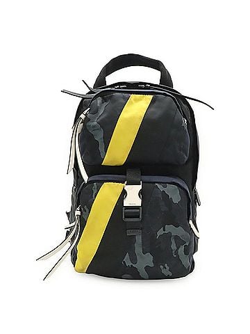 Prada PRADA body bag, shoulder handbag, camouflage pattern, nylon, NERO (black/yellow), 2VZ023 (view 1)