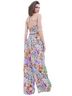 Maronie 100% Rayon Floral Multi Color Jumpsuit Size M - photo 1
