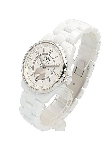 Chanel Chanel J12-365 Ceramic Men's Watch, White (H3837) (view 2)