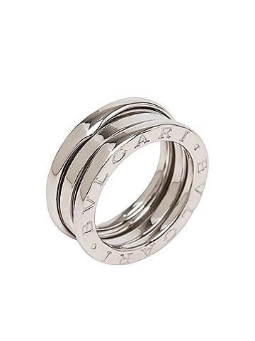 Bvlgari BVLGARI B.zero1 2-band ring, 18KWG white gold, women's ring. (view 1)