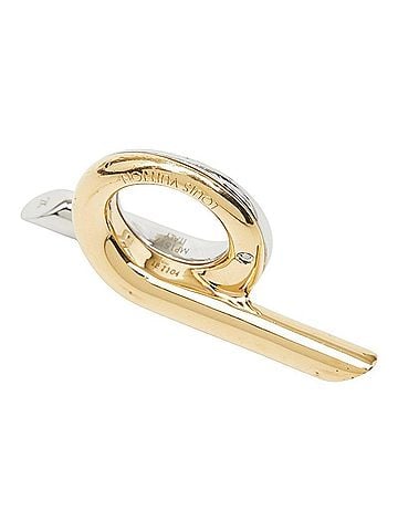 Louis Vuitton Louis Vuitton Ring, Size #M, MP1517, Gold and Silver Plated Metal, Women's, LOUIS VUITTON (view 1)