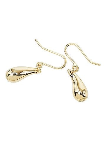 Tiffany & Co. Tiffany & Co. Elsa Peretti Teardrop Hook Earrings, 18K Yellow Gold (750), Women's. (view 1)