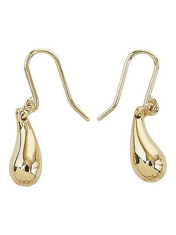 Tiffany & Co. Tiffany & Co. Elsa Peretti Teardrop Hook Earrings, 18K Yellow Gold (750), Women's. (view 2)