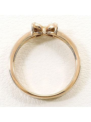 Unbranded 18K (18-karat gold) Pink Gold Ring with 0.05 ct Diamond, Total Weight 2.5g, Jewelry (view 2)