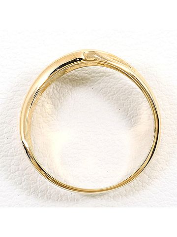 Unbranded PT900 Platinum 18K Yellow Gold Ring with Green Diamond (No Carat Markings), Total Weight 2.9g, Jewelry (view 2)