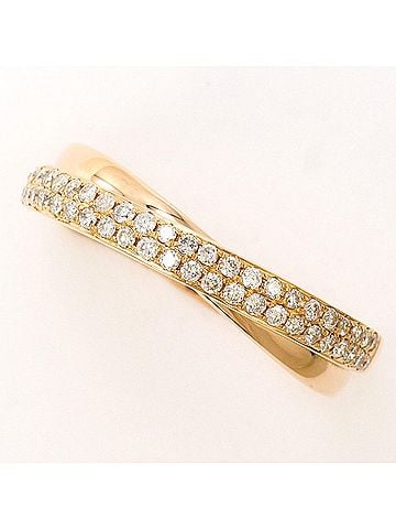 Unbranded 18K (18-karat) Pink Gold Ring with 0.30ct Diamond, Certificate of Authenticity, Total Weight 3.2g, Jewelry (view 1)