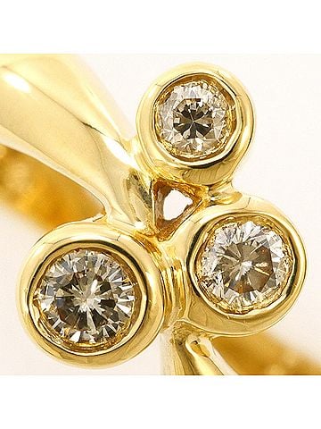 Unbranded 18K (18-karat) Yellow Gold Ring with Brown Diamond (0.20ct), Certificate of Authenticity, Total Weight 4.3g, Jewelry (view 2)