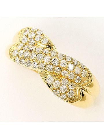 Unbranded 18K (18-karat) Yellow Gold Ring with 0.50ct Diamond, Certificate of Authenticity, Total Weight 3.7g, Jewelry (view 1)
