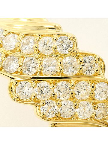 Unbranded 18K (18-karat) Yellow Gold Ring with 1.04ct Diamond, Certificate of Authenticity, Total Weight 4.4g, Jewelry (view 2)