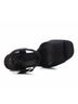 XTI Black Women's Heel Sandals Size 7 - photo 3
