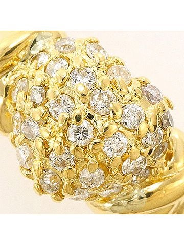 Unbranded 18K (18-karat) Yellow Gold Ring with 0.30ct Diamond, Certificate of Authenticity, Total Weight 3.4g, Jewelry (view 2)