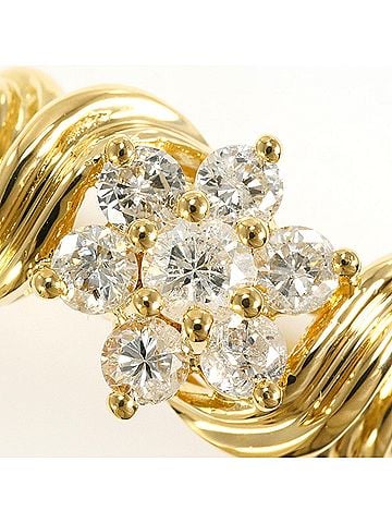 Unbranded 18K (18-karat) Yellow Gold Ring with 0.34ct Diamond, Certificate of Authenticity, Total Weight 3.4g, Jewelry (view 2)