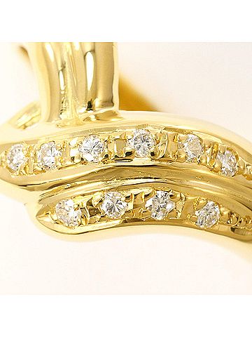 Unbranded 18K (18-karat) Yellow Gold Ring with Diamond (carat mark not specified), Certificate of Authenticity, Total Weight 3.9g, Jewelry (view 2)