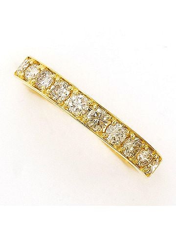 Unbranded 18K (18-karat) Yellow Gold Ring with 0.50ct Diamond, Total Weight 1.5g, Jewelry (view 1)