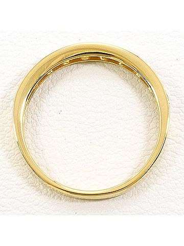 Unbranded 18K (18-karat) Yellow Gold Ring with 0.50ct Diamond, Total Weight 1.5g, Jewelry (view 2)