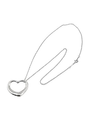 Tiffany & Co. Tiffany & Co. Heart Necklace, 27mm wide, 45cm long, Sterling Silver (SV 925) Necklace (view 2)