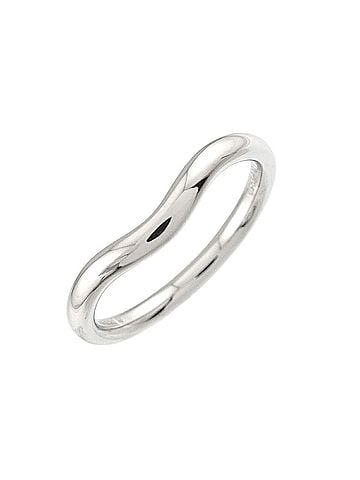 Tiffany & Co. Tiffany & Co. Curved Band Ring (Pt Platinum) (view 1)