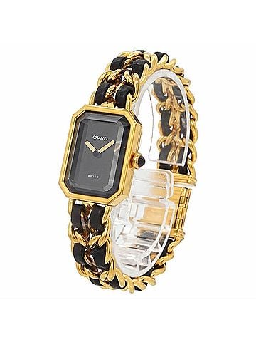 Chanel Chanel Premiere Large Size H0001 Women's Watch Black Gold Quartz (view 2)