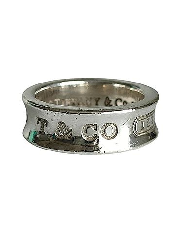 Tiffany & Co. TIFFANY&Co. Tiffany 1837 925 Ring, Silver, Women's (view 1)