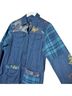 Johnny Was 100% Cotton 8% Spandex 100% Polyester Tie-dye Blue Jacket Size S - photo 5