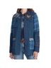 Johnny Was 100% Cotton 8% Spandex 100% Polyester Tie-dye Blue Jacket Size S - photo 9