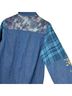 Johnny Was 100% Cotton 8% Spandex 100% Polyester Tie-dye Blue Jacket Size S - photo 6