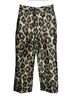 Sézane 100% Polyester 32% Cotton 68% Polyester Leopard Print Multi Color Track Pants Size 38 waist - photo 2