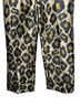 Sézane 100% Polyester 32% Cotton 68% Polyester Leopard Print Multi Color Track Pants Size 38 waist - photo 7