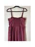 BHLDN 100% Polyester Solid Red Burgundy Multi Color Cocktail Dress Size 10 - photo 5