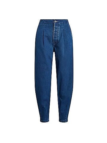 Ralph Lauren Curved Tapered Herringbone Jean Jeans (view 1)