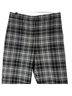 maxmara Plaid Black White Track Pants Size 12 - photo 10
