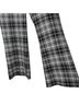 maxmara Plaid Black White Track Pants Size 12 - photo 6