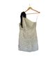 Halston 100% Polyester Polka Dots White Cocktail Dress Size 14 - photo 1