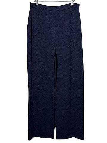 St. John Collection Santana Knit Track Pants (view 2)