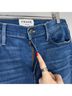 FRAME Solid Blue Jeans Size 31 waist - photo 5