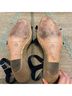 Loeffler Randall 100% Suede Blue Tan Wedges Size 6 - photo 15