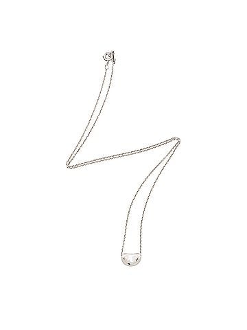 Tiffany & Co. Tiffany & Co. Elsa Peretti Sterling Silver Bean 9mm Necklace (view 1)