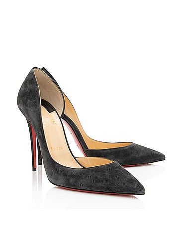Christian Louboutin Christian Louboutin Suede Iriza d'Orsay Pumps - Size 11 / 41 (view 2)