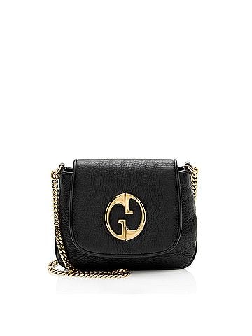 Gucci Gucci Leather 1973 Small Shoulder Bag (view 1)