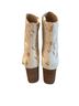 Sam Edelman 100% Calf Hair Animal Print White Brown Boots Size 8 1/2 - photo 2
