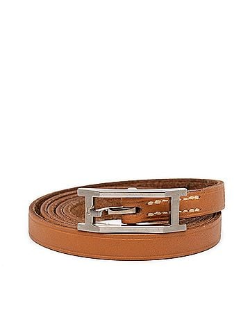 Hermès Hermes Api Double Tour Bracelet, 5-strand, Brown Leather, Women's (view 1)