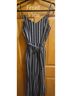 Monteau Stripes Blue White Jumpsuit Size L - photo 5