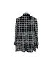 Etcetera 45% Cotton 32% Polyester 22% Acrylic 100% Acetate Print Black White Jacket Size 8 - photo 2